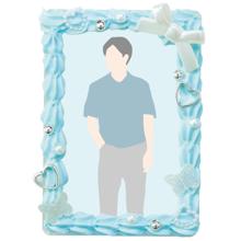 ホイップデコトレカキット　ライトブルー