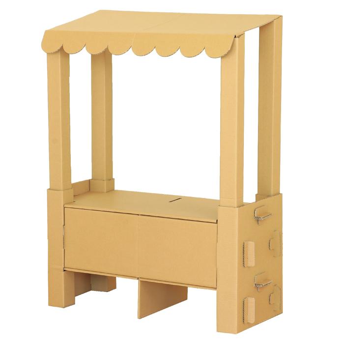 組立式ダンボール屋台0