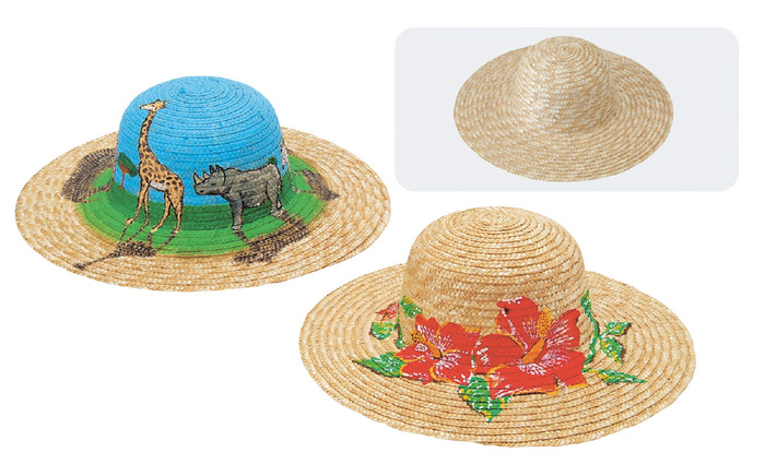 ワークショップ20人用セット　麦わらぼうし　15インチ0