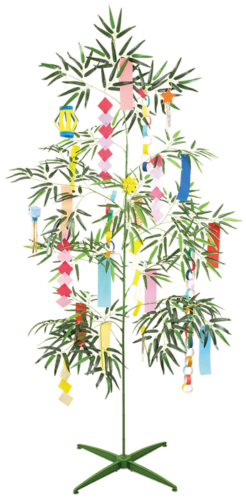 ワークショップ100人用セット　七夕特大笹2m1