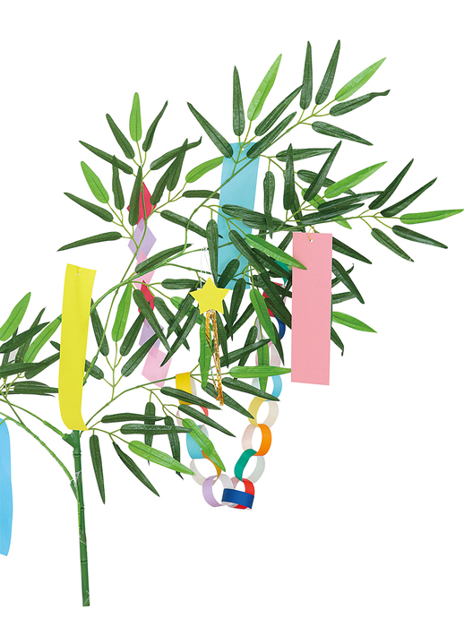 ワークショップ100人用セット　七夕特大笹2m7