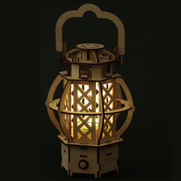 木製キャンプランタンクラフトキット8