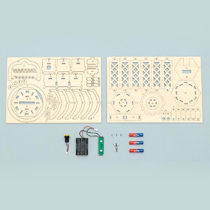 木製キャンプランタンクラフトキット10