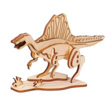 木製3Dパズル　スピノサウルス