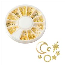 メタルパーツセット　ゴールド12種