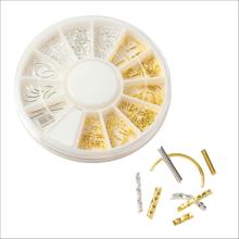 メタルパーツセット　ゴールド6種　シルバー6種