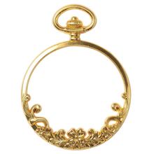 クラフト素材　ゴールドサークル飾付き