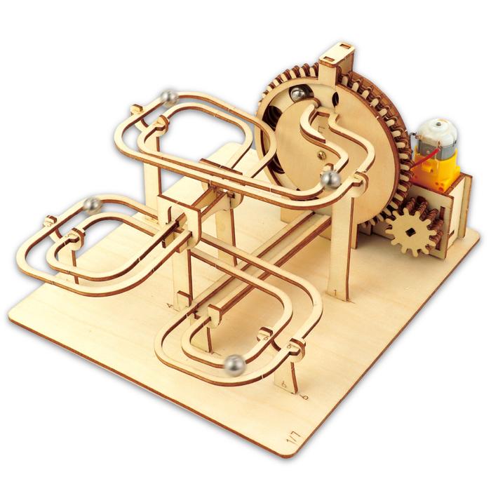 木製電動スピニングコースター0