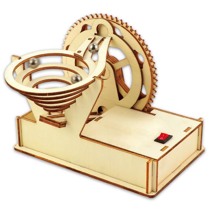 木製電動トルネードコースター0