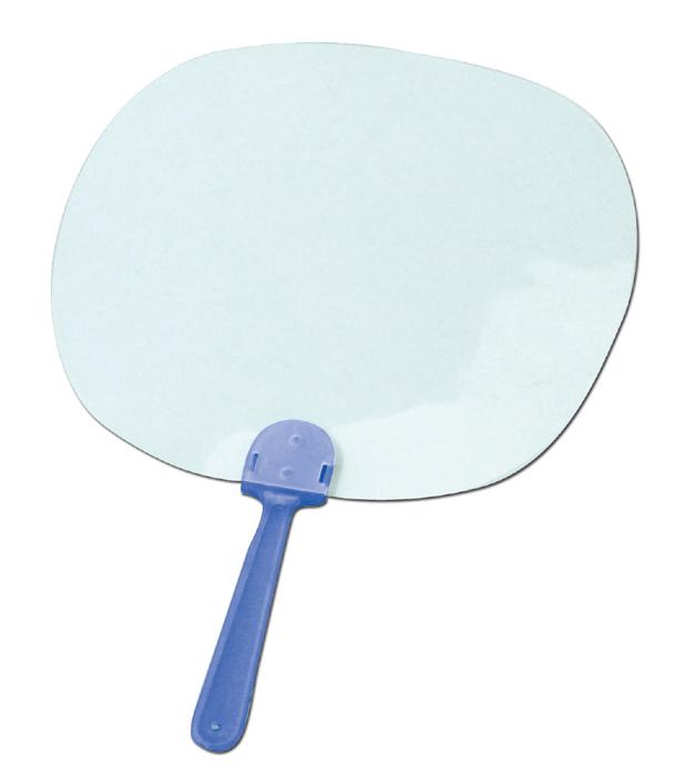 透明うちわ単品2