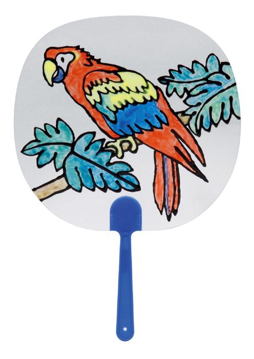 透明うちわ単品3