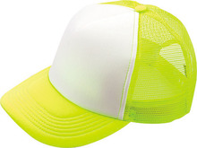 メッシュキャップ 蛍光イエロー