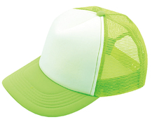 メッシュキャップ 蛍光グリーン