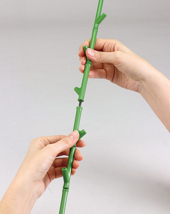 七夕用特大笹　2m　スタンド付15