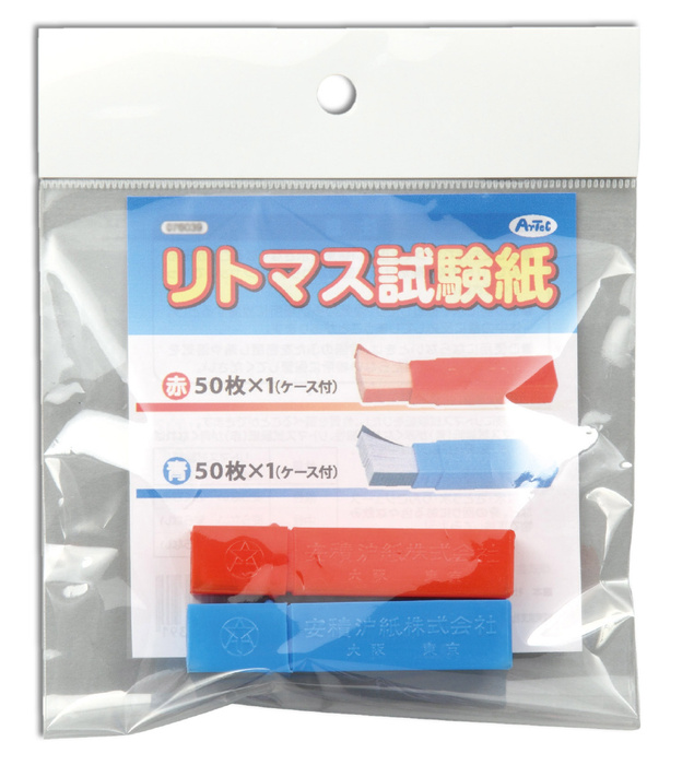 リトマス試験紙（赤・青　各50枚）6