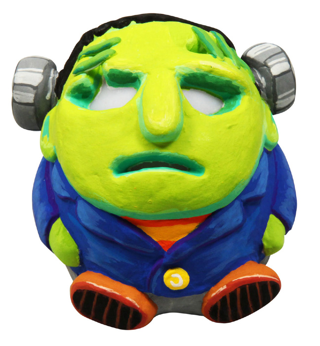 ねんどでつくるオバケランタン17