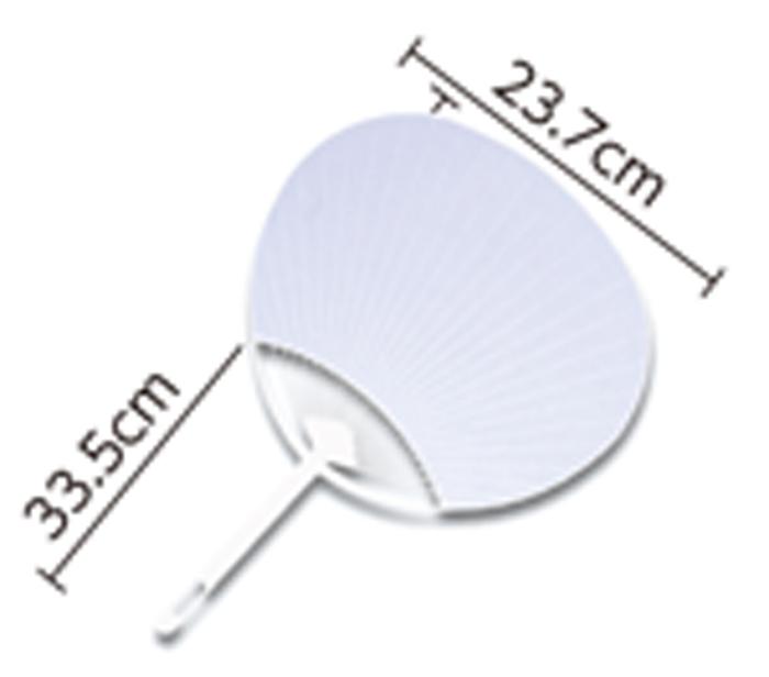 うちわ（プラ製）2