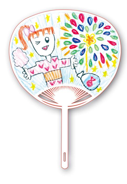 うちわ（プラ製）4