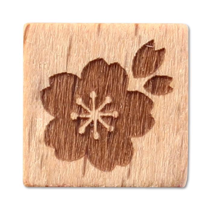 木柄スタンプ10 ワールドファブリック 桜0