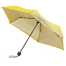 晴雨兼用折り畳み傘　黄色