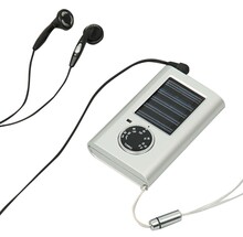 コンパクトソーラーラジオ（AM/FM）