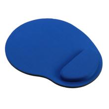 リストレスト付きマウスパッド　ブルー