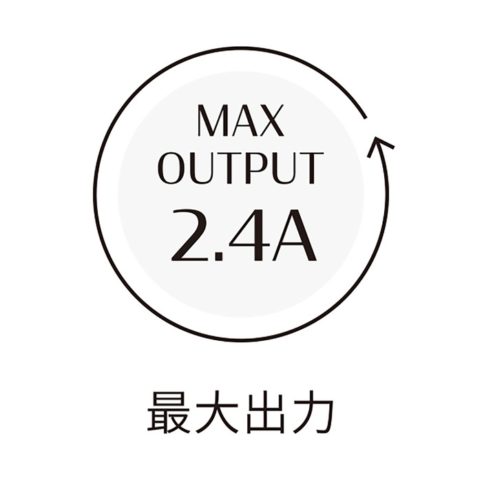 2.4A　ACアダプタ−1