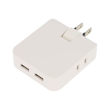 USBポート付コンセントタップ