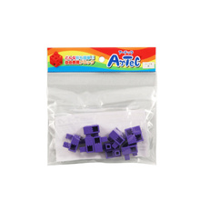 アーテックブロック　ハーフB　8pcsセット　紫