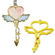 空枠フレーム　ハートの杖