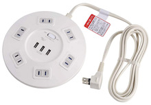 耐雷丸型集中スイッチ付タップ