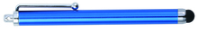 液晶タッチペン　シリコンゴムタイプ　青