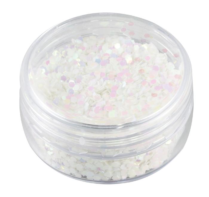 ラメ粉グリッター　ホワイト2