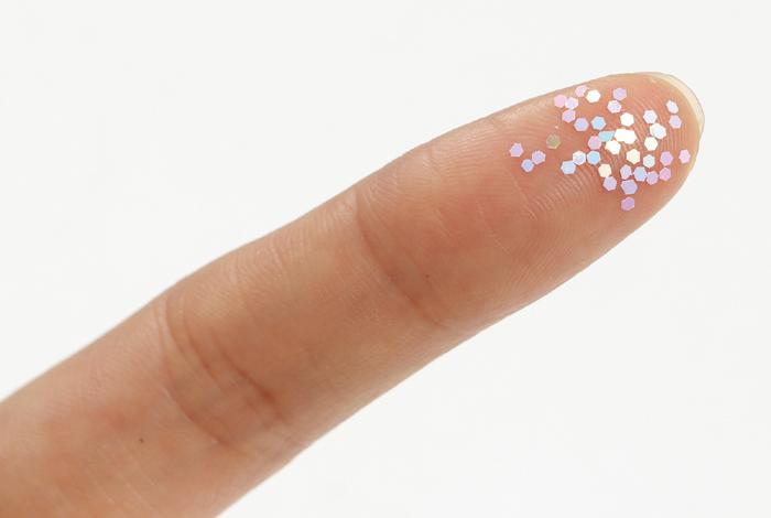 ラメ粉グリッター　ホワイト4