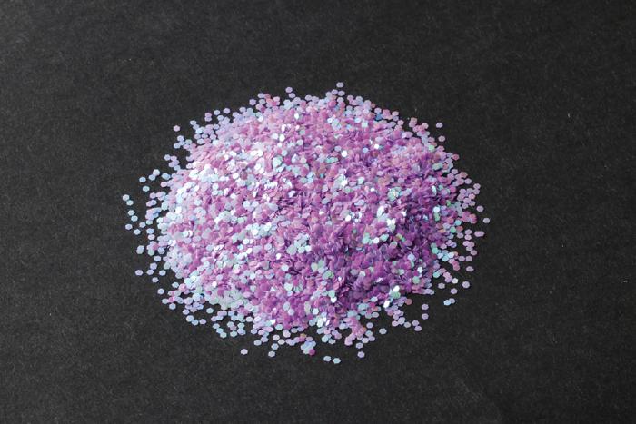 ラメ粉グリッター　パープル0