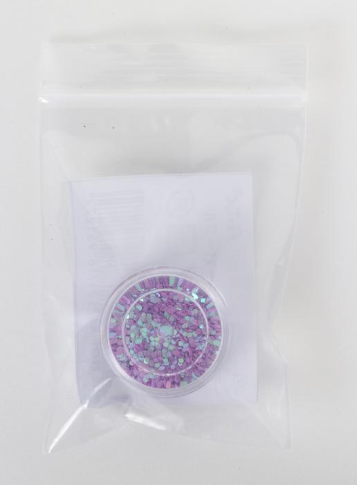ラメ粉グリッター　パープル1