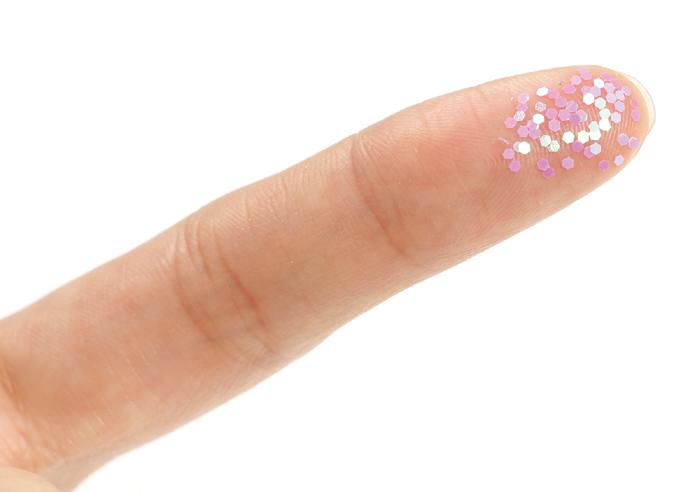 ラメ粉グリッター　パープル4