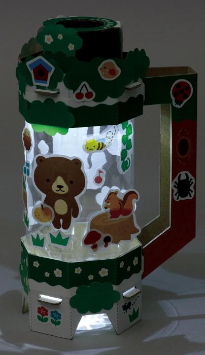 ペットボトルエコライト（デコシート付）2