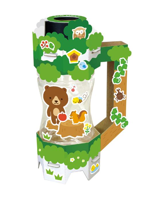 ペットボトルエコライト（デコシート付）4