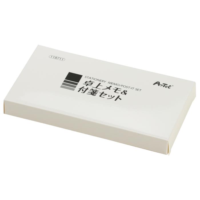 卓上メモ＆付箋セット4