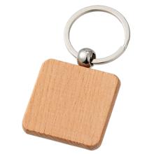 木製キーホルダー　正方形型