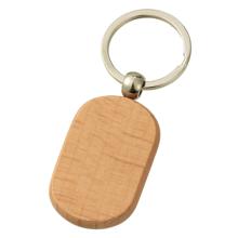 木製キーホルダー　小判型