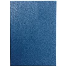 証書ファイル　高級布張風　A　パッド有　紺