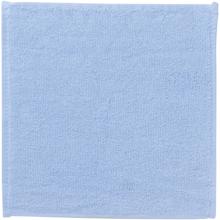 抗菌防臭加工ミニタオルハンカチ　ブル−