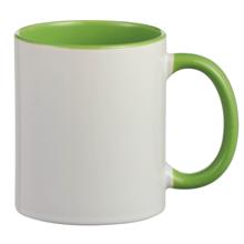 思い出カラーマグカップ大　一原稿1個　ライトグリーン