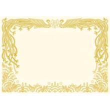 記念証書　鳳凰　A3　ヨコ