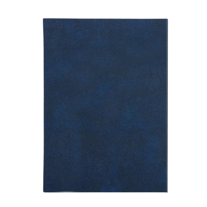 証書ファイル レザー調 B 紺0