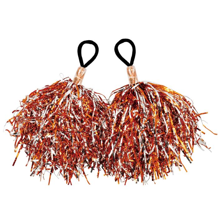 ハンドフリーポンポン　オレンジシルバー0