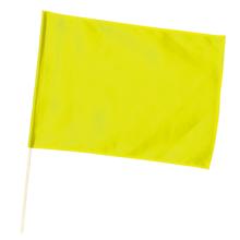 小旗　蛍光イエロー