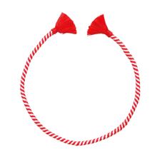 かんたんねじりはちまき　赤/白